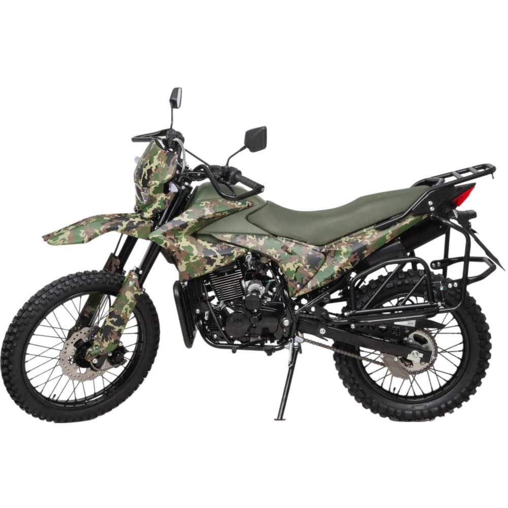 Мотоцикл Кросс Motoland 300 ENDURO MILITARY on road ПТС — фото 2