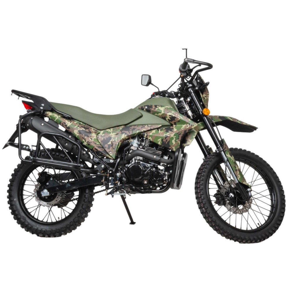 Мотоцикл Кросс Motoland 300 ENDURO MILITARY on road ПТС — фото 3