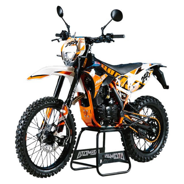 Мотоцикл эндуро PROGASI SUPER MAX 250RR Orange 21/18 с ПТС — фото 2