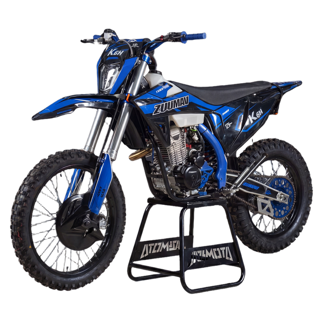 Мотоцикл кроссовый Zuumav K6H (300cc 4v) синий 21/18 — фото 2