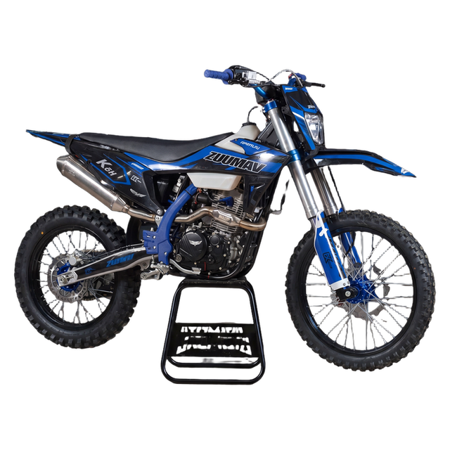 Мотоцикл кроссовый Zuumav K6H (300cc 4v) синий 21/18 — фото 3