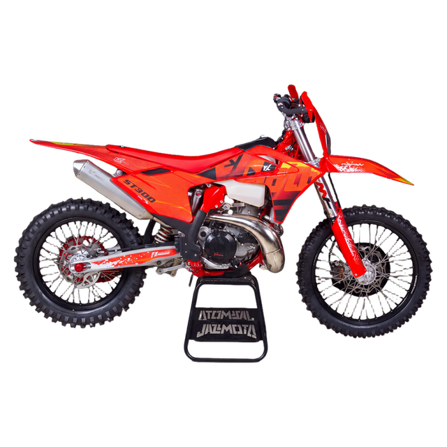 Мотоцикл кроссовый FX MOTO ST300 2Т с прогрессией 21/18 Красный — фото 2