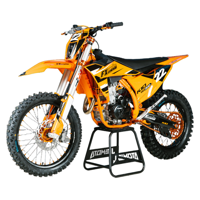 Кроссовый мотоцикл FXmoto K10 (YBS-300) 300 CC 21/18 Оранжевый — фото 2