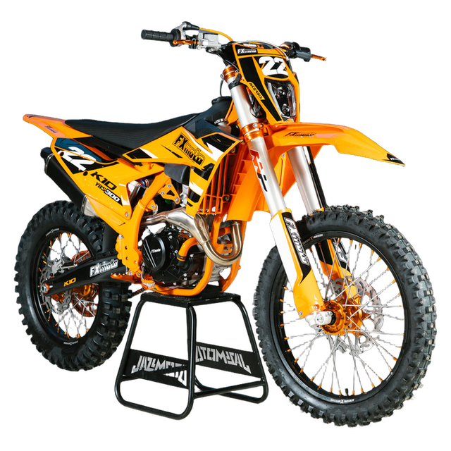 Кроссовый мотоцикл FXmoto K10 (YBS-300) 300 CC 21/18 Оранжевый — фото 3