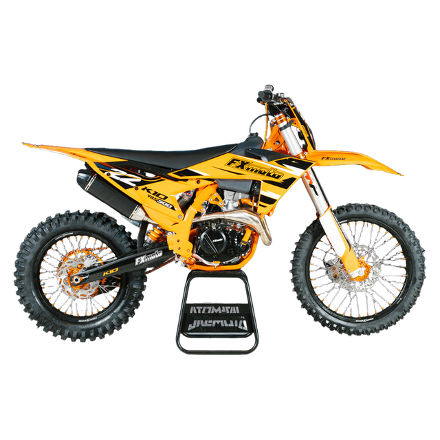 Кроссовый мотоцикл FXmoto K10 (YBS-300) 300 CC 21/18 Оранжевый — фото 4