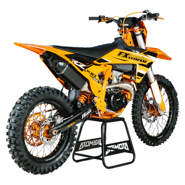 Кроссовый мотоцикл FXmoto K10 (YBS-300) 300 CC 21/18 Оранжевый — фото 5