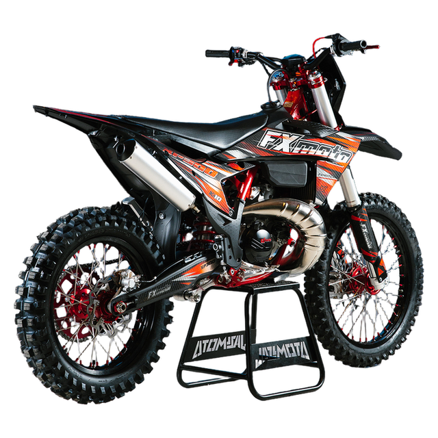 Мотоцикл кроссовый FXMOTO XP300 2T Черный — фото 5