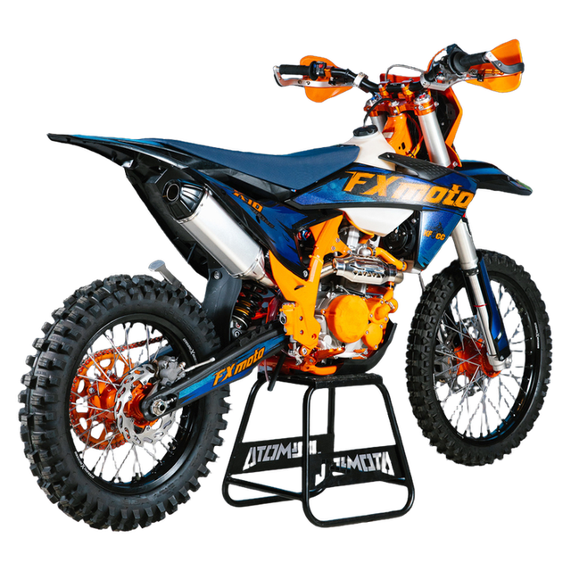 Кроссовый мотоцикл FXmoto K10 (NB300) 300 CC 21/18 Оранжевый — фото 5