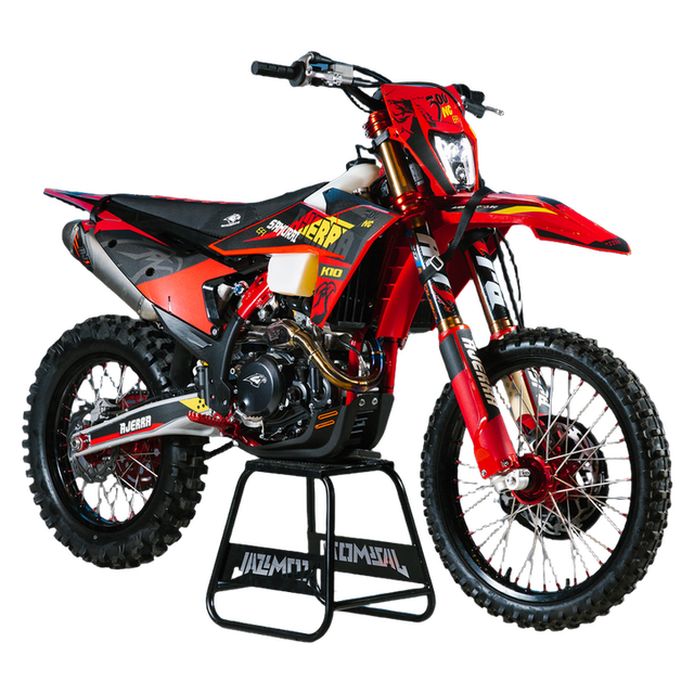 Мотоцикл кроссовый Ajerra SAMURAI SS K10 NC300 EFI (Инжектор) Red 21/18 — фото 3