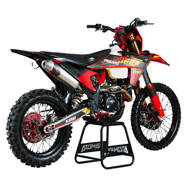 Мотоцикл кроссовый Ajerra SAMURAI SS K10 NC300 EFI (Инжектор) Red 21/18 — фото 5