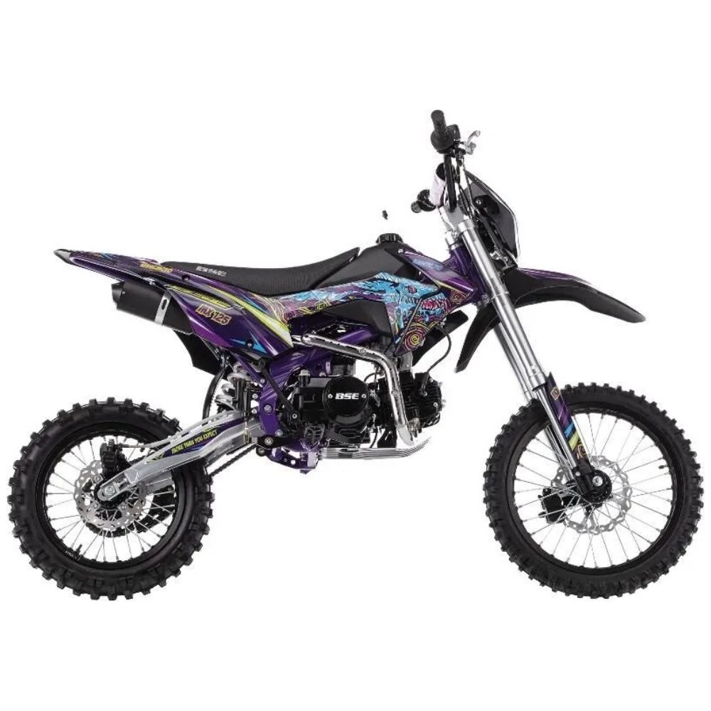 Питбайк BSE MX125 Purple Dragon — фото 3