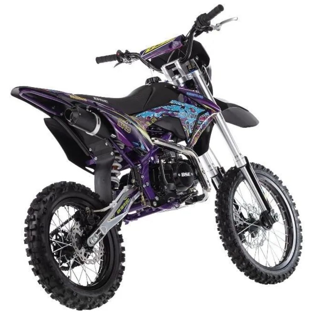 Питбайк BSE MX125 Purple Dragon — фото 4