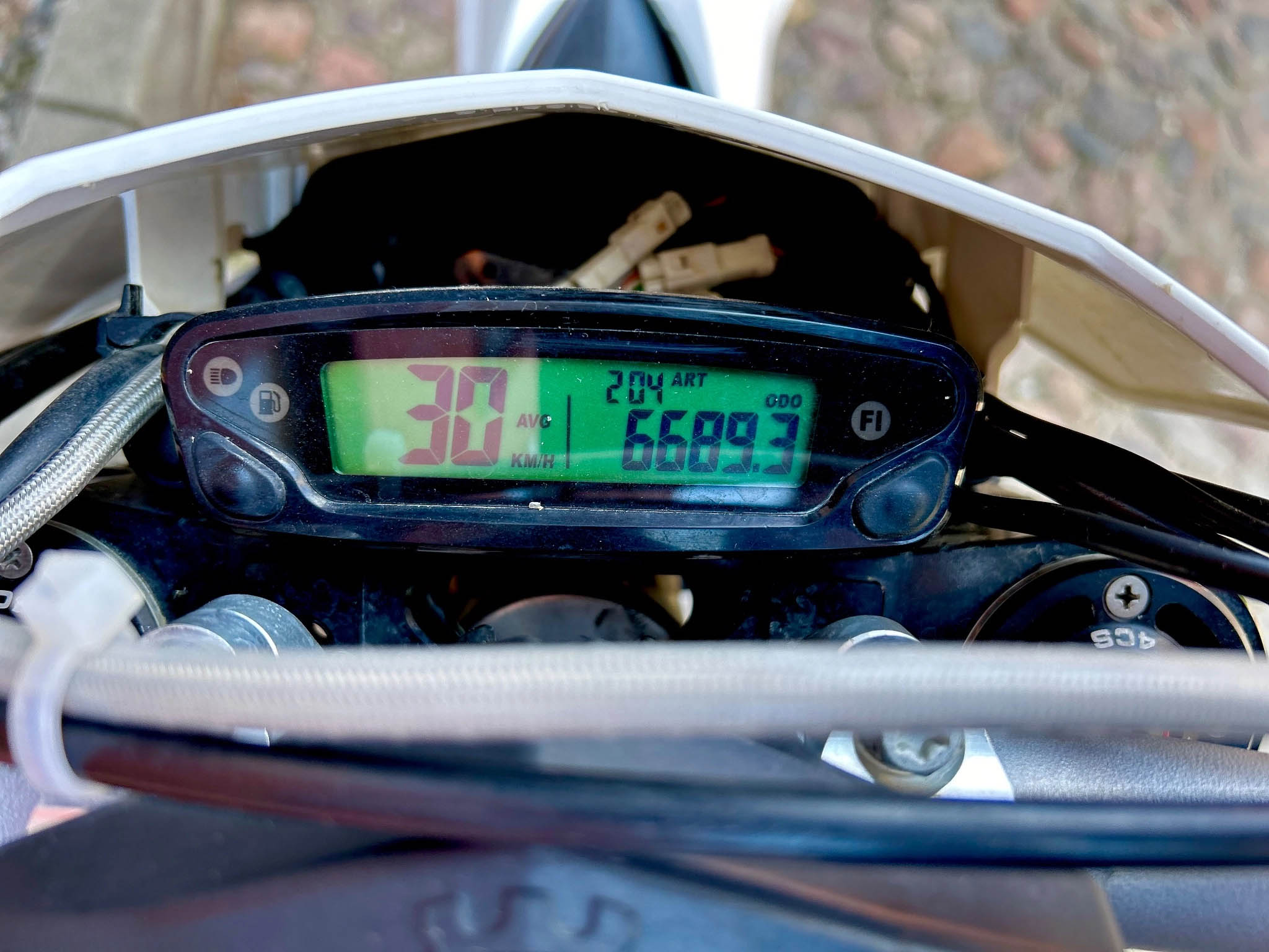 Мотоцикл эндуро Husqvarna FE 250cc белый 2014 — фото 2