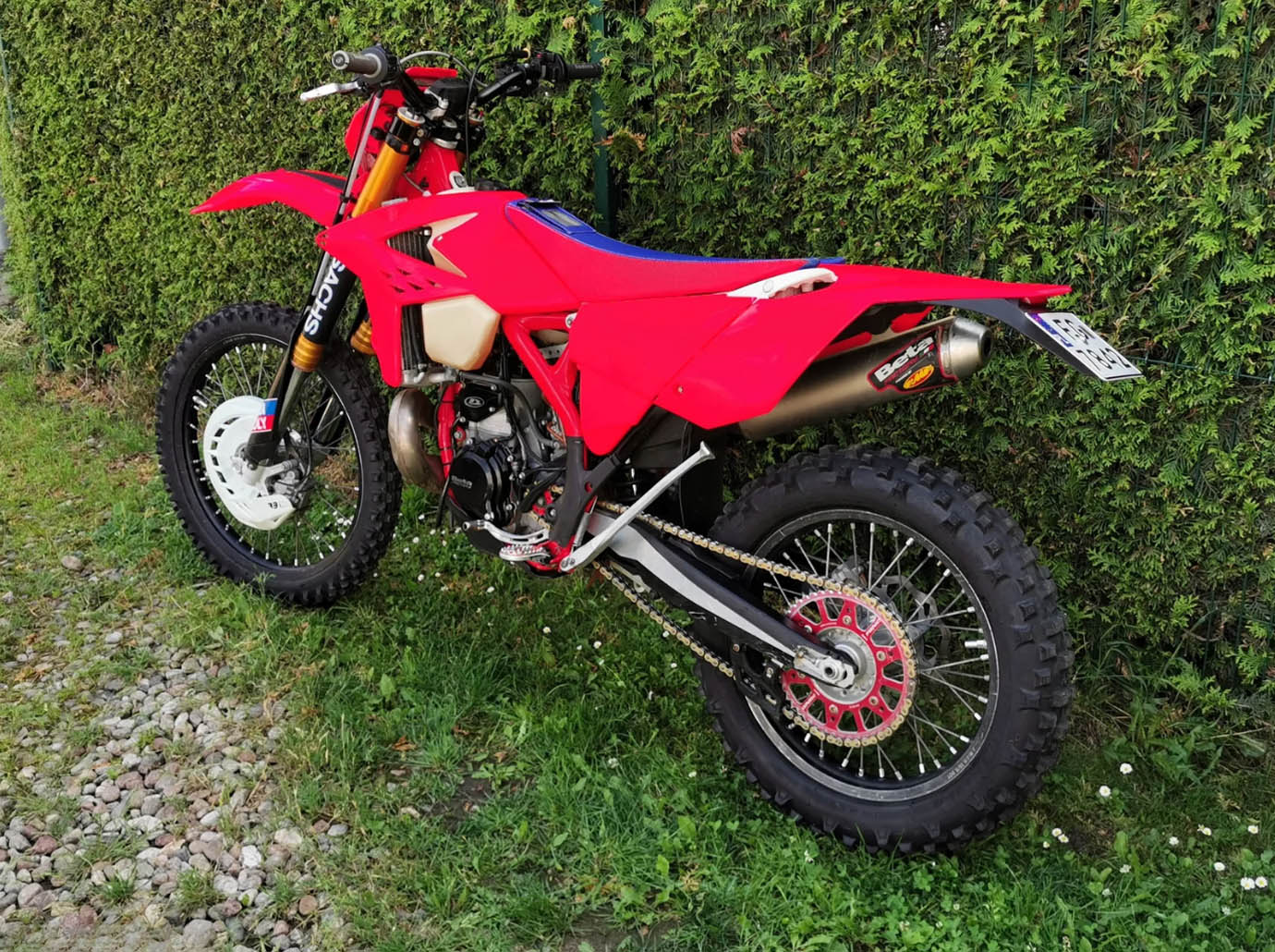 Мотоцикл эндуро Beta RR 300cc красный — фото 5