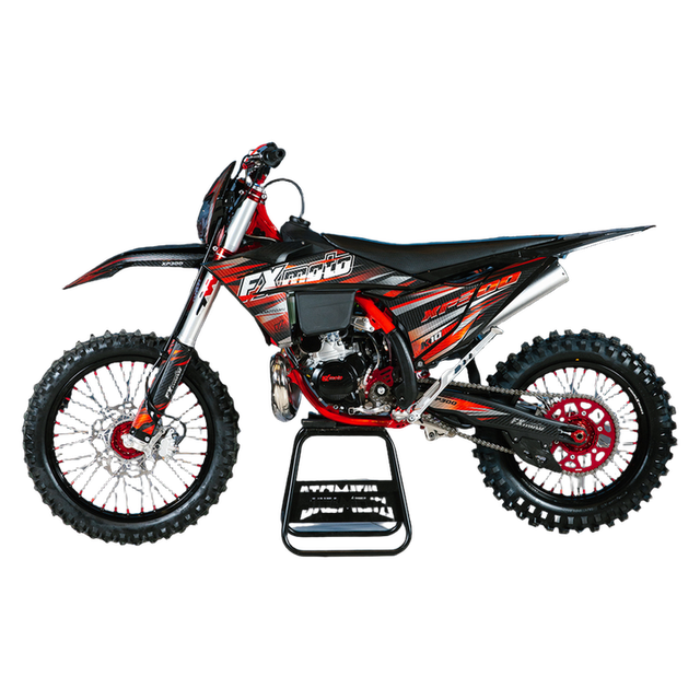 Мотоцикл кроссовый FXMOTO XP300 2T Черный — купить в Минске | ENDUROMOTO.BY