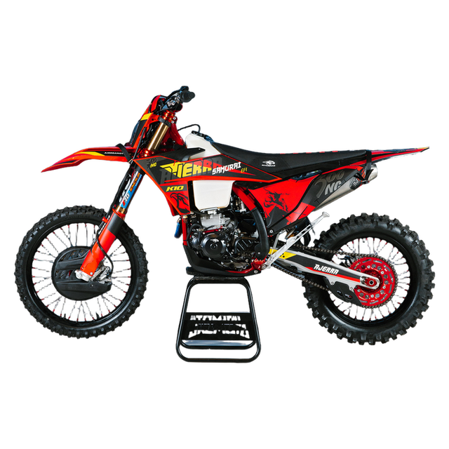 Мотоцикл кроссовый Ajerra SAMURAI SS K10 NC300 EFI (Инжектор) Red 21/18 — купить в Минске | ENDUROMOTO.BY