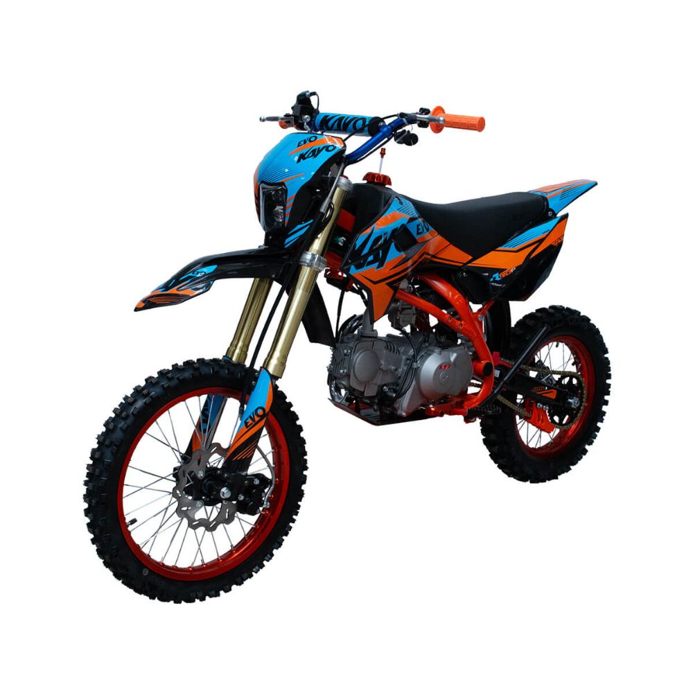Питбайк KAYO EVOLUTION K125EM 17/14 KRZ — купить в Минске | ENDUROMOTO.BY