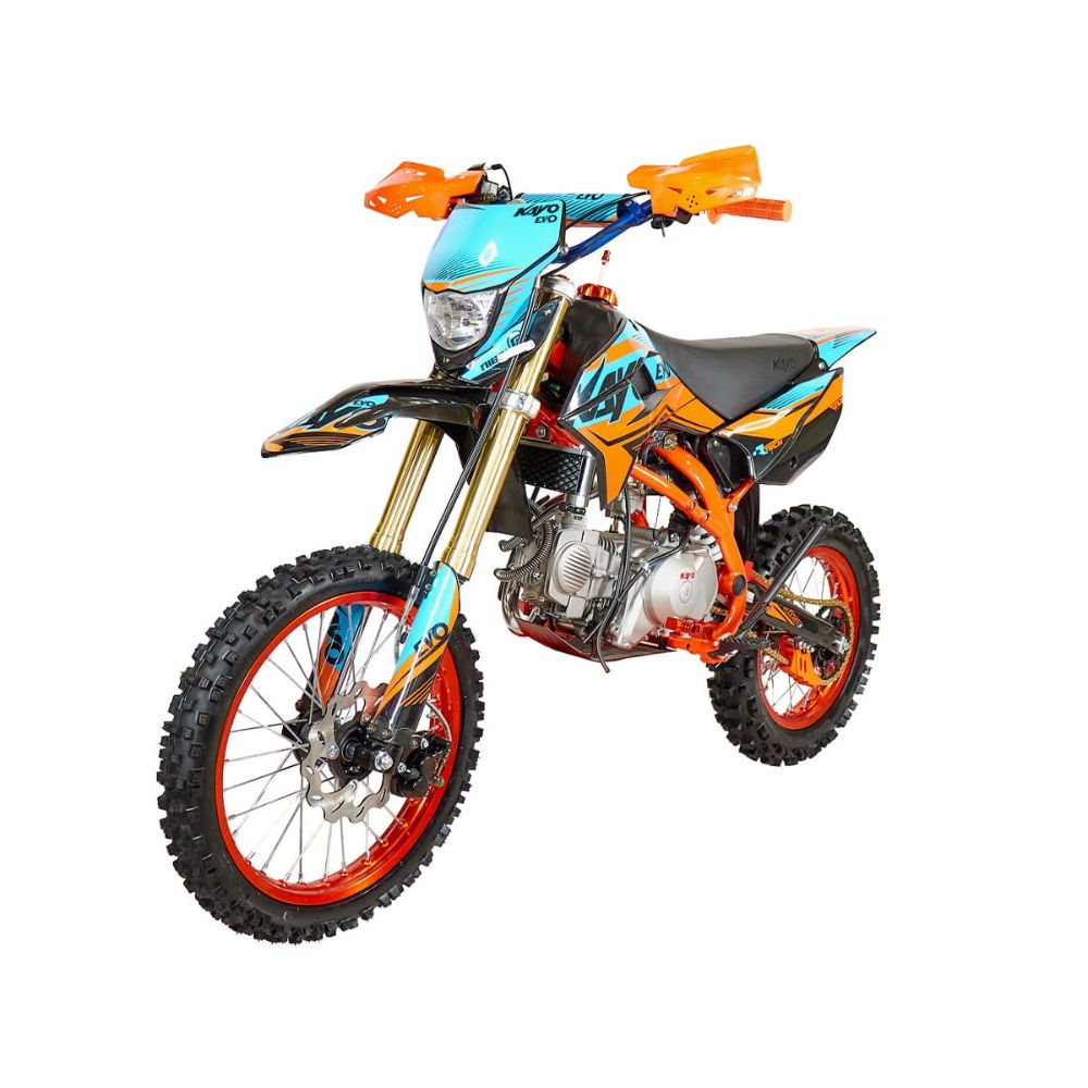 Питбайк KAYO EVOLUTION YX140EM 17/14 KRZ — купить в Минске | ENDUROMOTO.BY