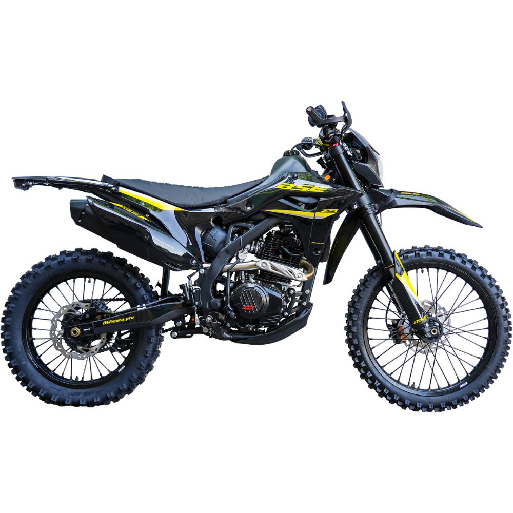 Кроссовый мотоцикл BSE Z9 Yellow Metallic T (ZS175FMM-5) — купить в Минске | ENDUROMOTO.BY