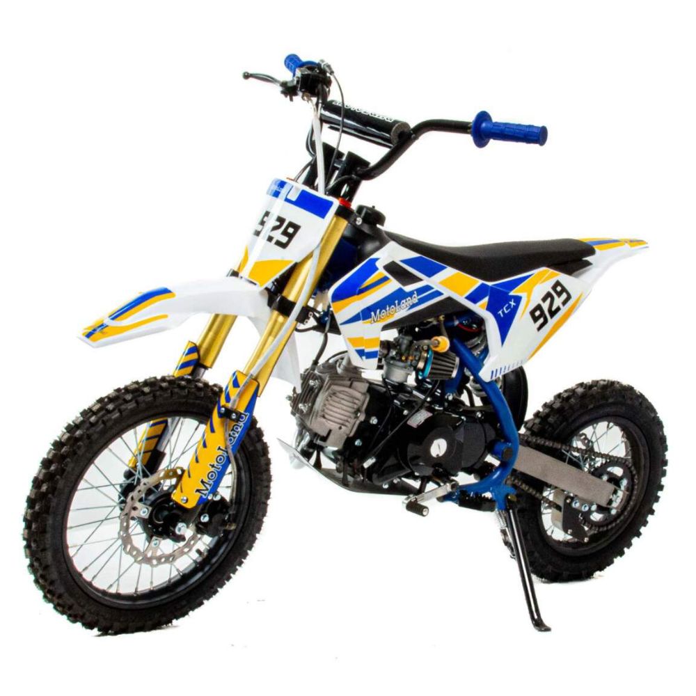Питбайк Motoland TCX125 E 14/12 + Фара — купить в Минске | ENDUROMOTO.BY