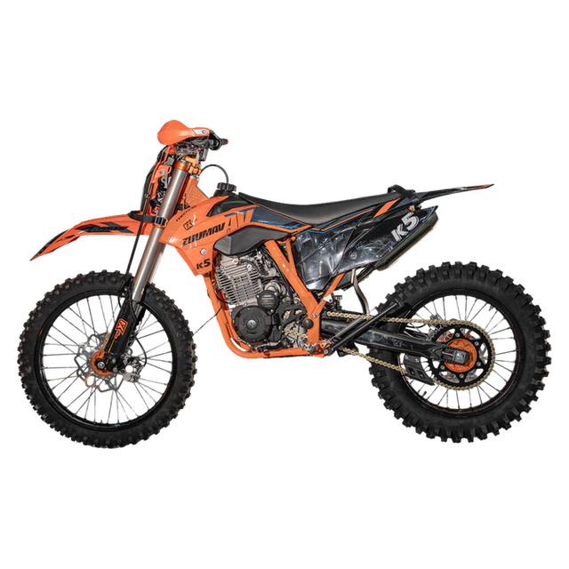Кроссовый мотоцикл Zuumav K5 CB300F 21/18 оранжевый — купить в Минске | ENDUROMOTO.BY